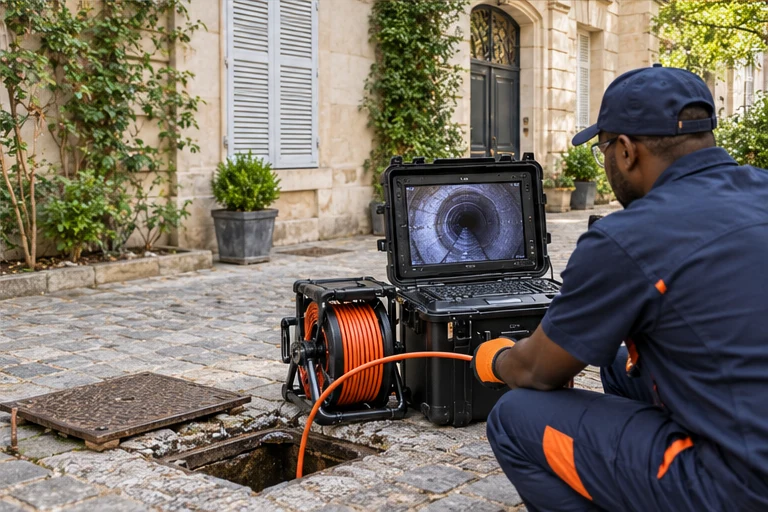 Illustration : Inspection caméra